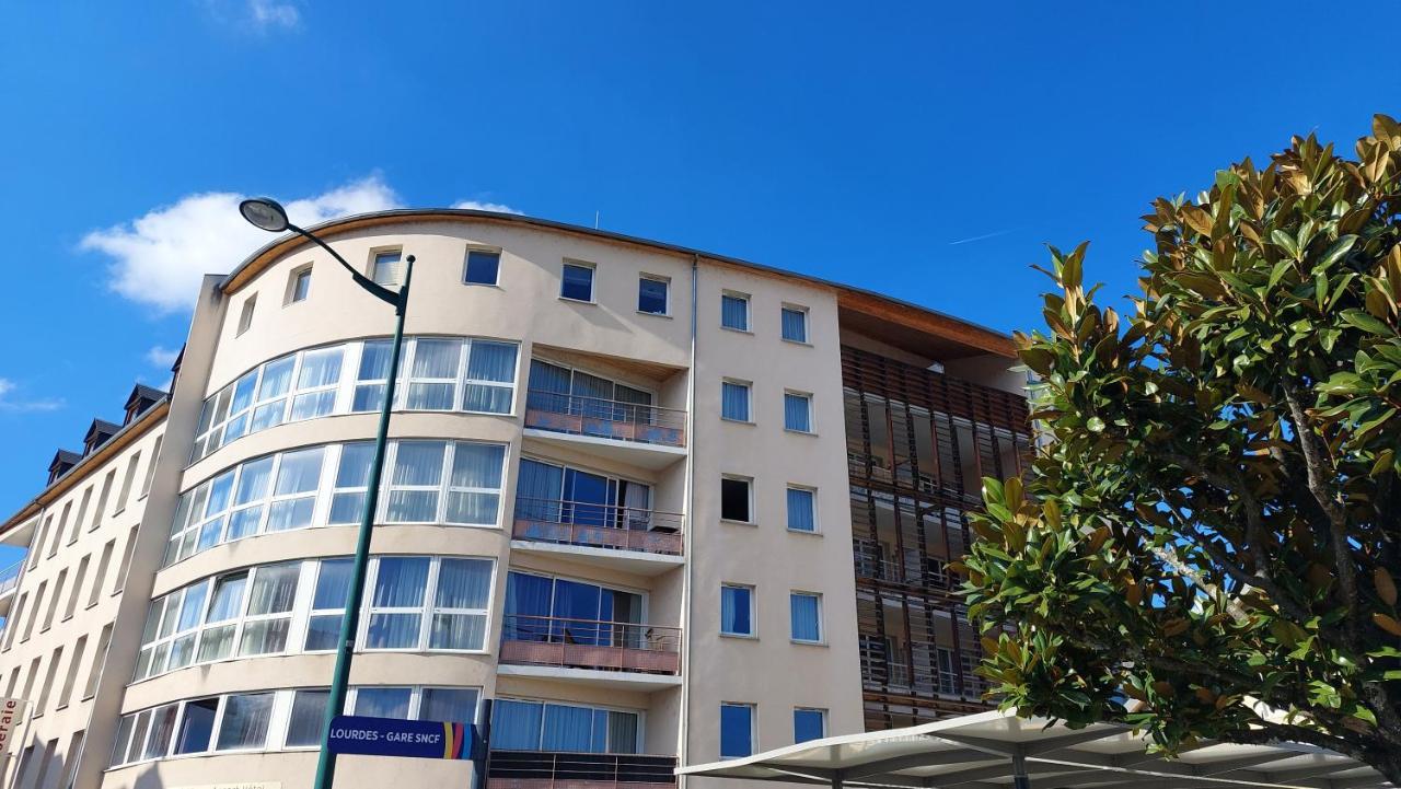 Studio Moderne Et Equipe Lourdes Centre Lägenhet Exteriör bild